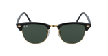 LUNETTES DE SOLEIL CLUBMASTER noir - Vue de face