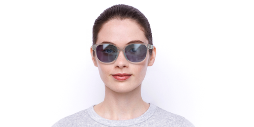 LUNETTES DE SOLEIL femme Windy cristal/turquoise