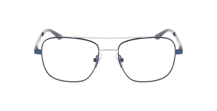 Lunettes de vue homme HILAIRE bleu - Vue de face