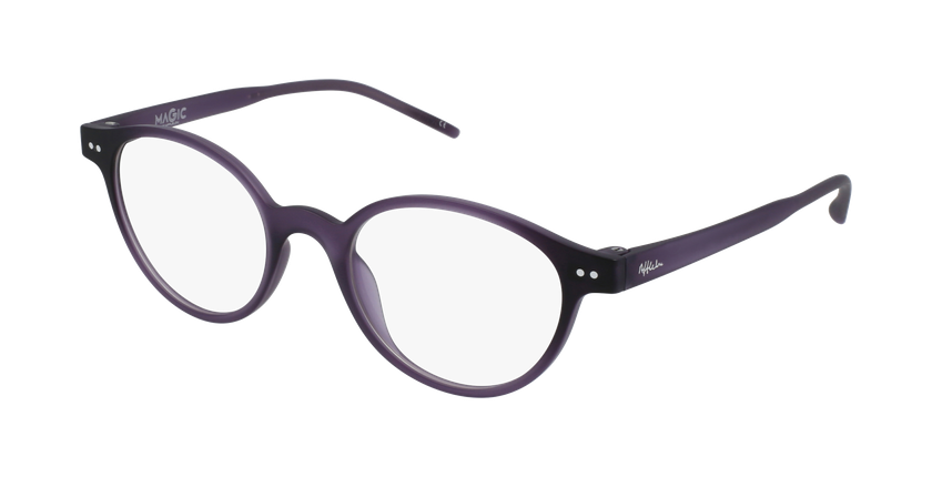 LUNETTES DE VUE femme MAGIC 49 violet - vue de 3/4