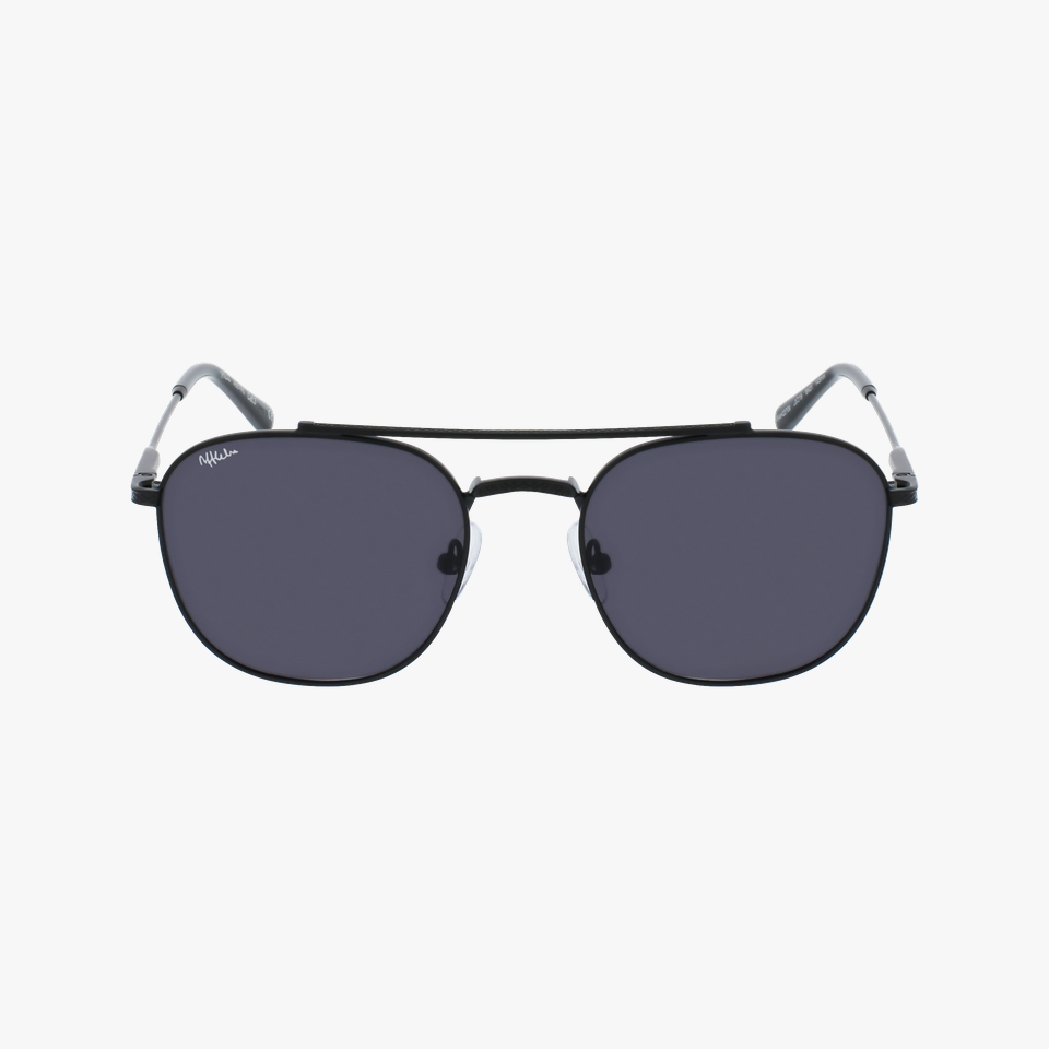 Lunettes de soleil homme PHIL noir - Vue de face