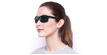 LUNETTES DE SOLEIL PREMIER M EV1072 bleu - vue de 3/4