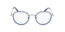 LUNETTES DE VUE enfant NERD bleu/argenté