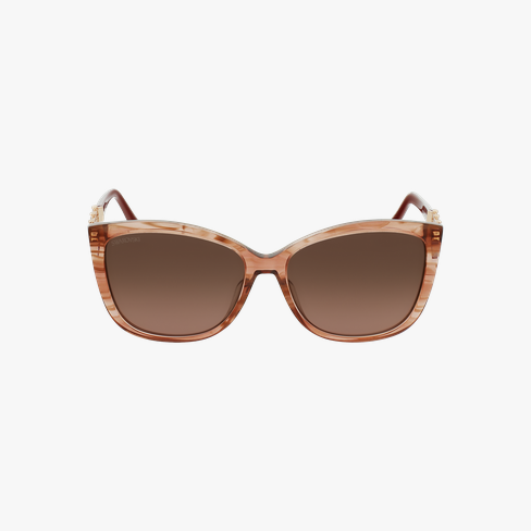 Lunettes de soleil femme SK0291 rose/marron Vue de face