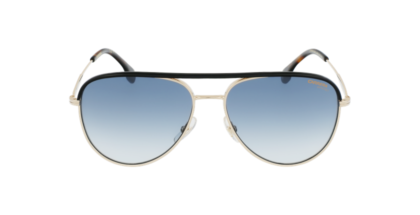 LUNETTES DE SOLEIL 209/S doré - Vue de face