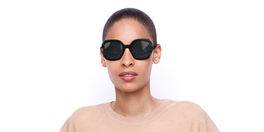 LUNETTES DE SOLEIL femme HERITAGE noir/écaille