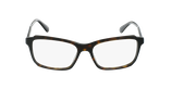 Lunettes de vue femme 0PR 01VV écaille/noir - Vue de face