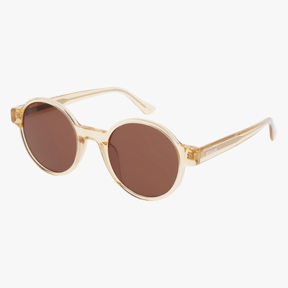 Lunettes de soleil PHILO marron - Vue de face