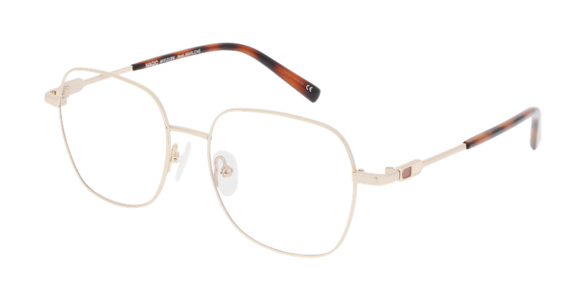 Lunettes de vue femme MARLENE écaille - Vue de face