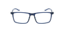 Lunettes de vue homme EMMANUEL bleu marine/rouge