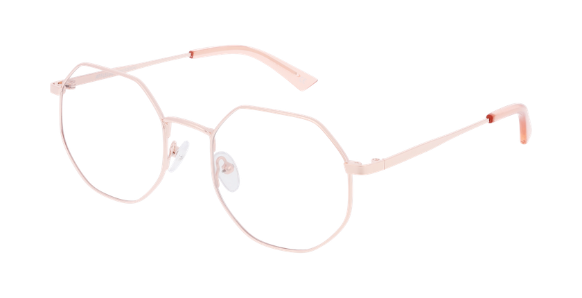 Lunettes de vue femme RZERO40 dorée - Vue de face
