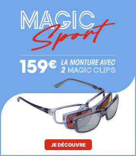 Profitez des lunettes Magic Sport avec leurs clips d'activité