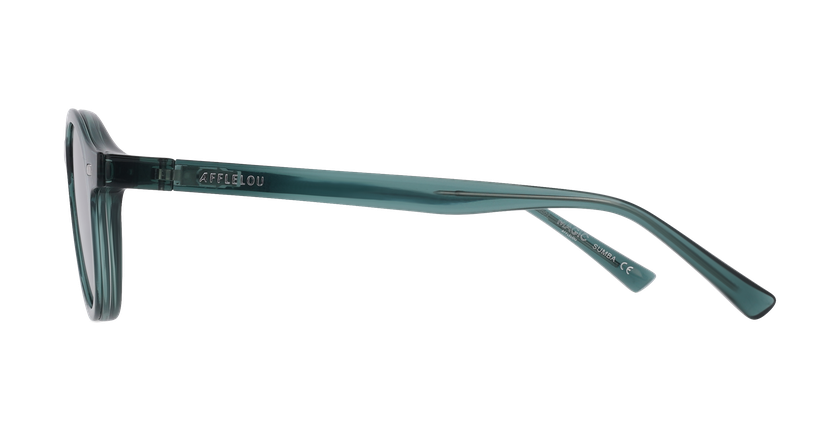 Lunettes de soleil enfant MAGIC SUNNY SUMBA vert - Vue de face