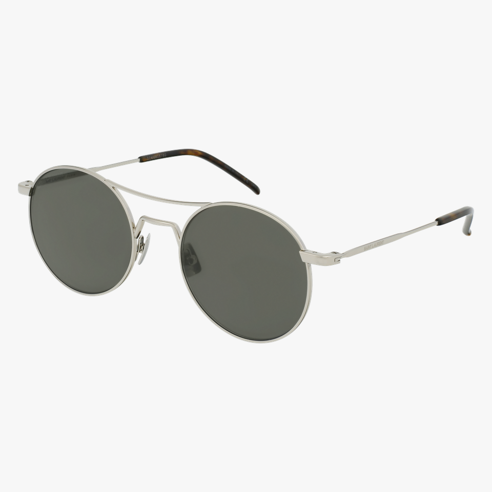 Lunettes de soleil homme SL421 argenté/gris - Vue de face