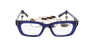 LUNETTES DE VUE femme CREATIVE bleu