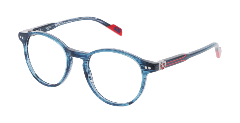 Lunettes de vue enfant 5 bleu - Vue de face