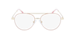 LUNETTES DE VUE femme MAGIC MAVERICK rose/doré - Vue de face
