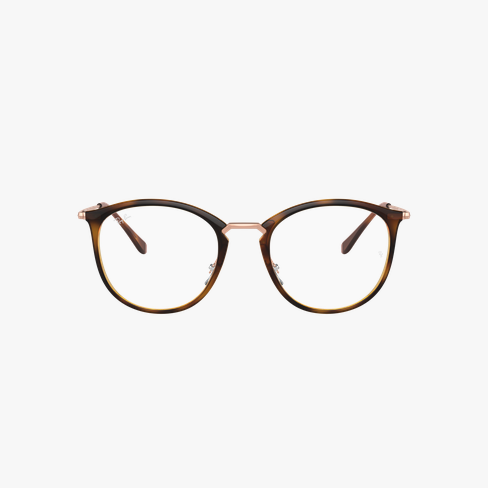 Lunettes de vue femme 0RX7140 écaille Vue de face