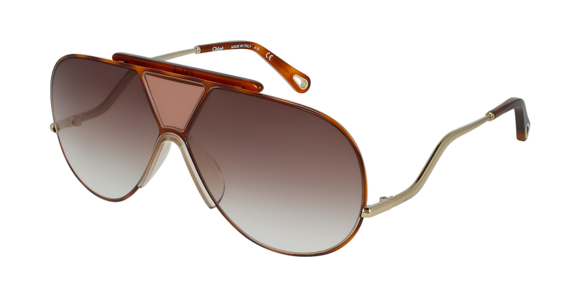 LUNETTES DE SOLEIL femme CE154S écaille/marron - vue de 3/4