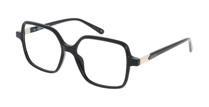 Lunettes de vue femme JOHANA noir - Vue de face