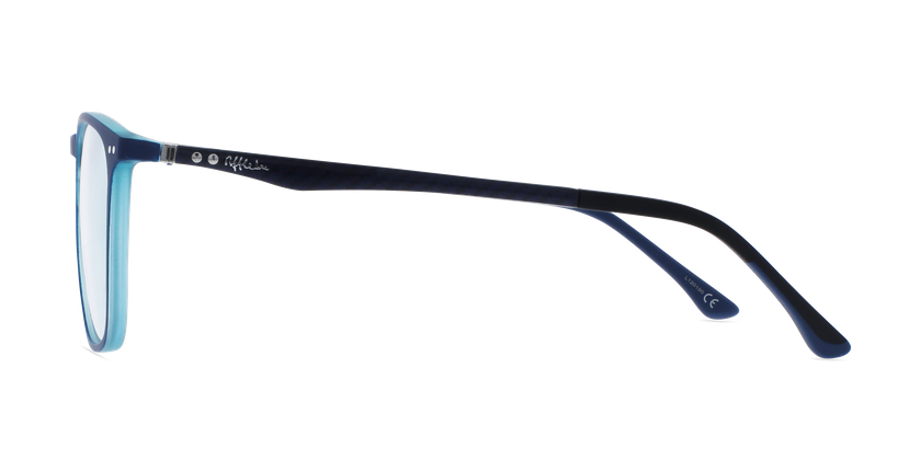 LUNETTES DE VUE homme MAGIC 125 CARBONE bleu/bleu / noir - Vue de face