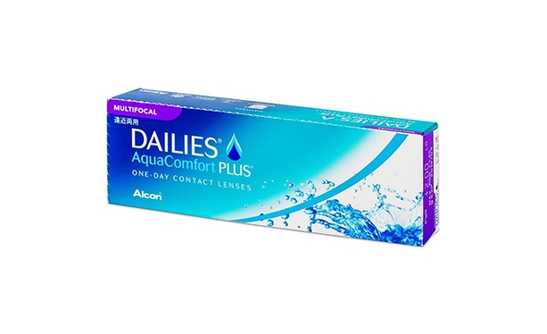 Lentilles de contact Dailies AquaComfort Plus Multifocal - Vue de face