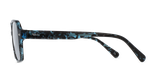 Lunettes de vue femme MAGIC LORY bleu/écaille bleu - Vue de face