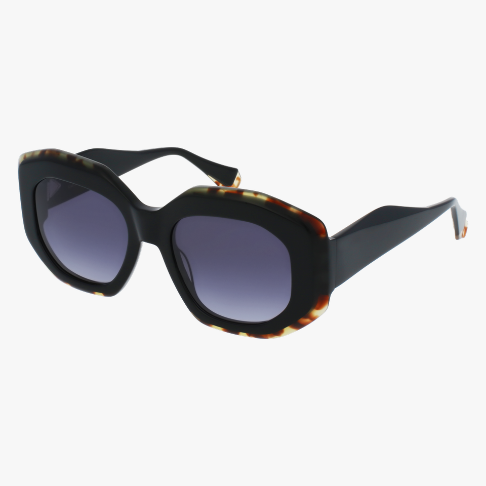 Lunettes de soleil femme GABRIELLA 6738 noir/écaille - Vue de face