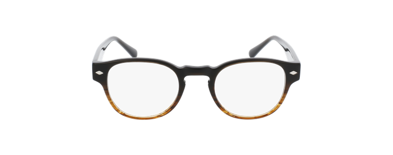 Lunettes de vue homme MAGIC 145 marron - Vue de face