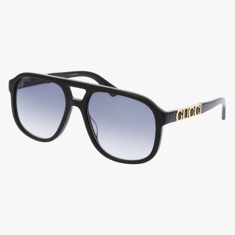 Lunettes de soleil GG1188S noir - Vue de face