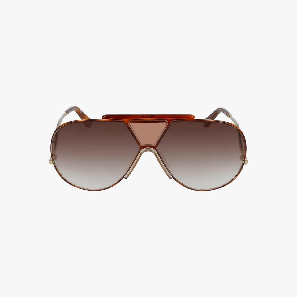 Lunettes de soleil femme CE154S écaille/marron - Vue de face