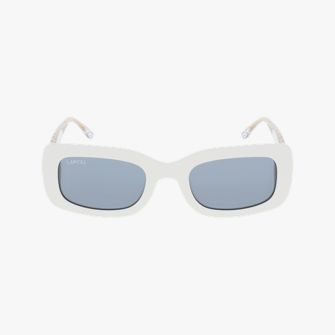 Lunettes de soleil femme LEONIE LA91021 blanc Vue de face