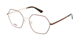 LUNETTES DE VUE femme GU2869 marron - Vue de face