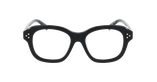 Lunettes de vue femme CARACTÈRES ÉNIGMATIQUE noir - Vue de face