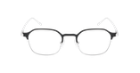 Lunettes de vue homme MAGIC316 noir/argenté - Vue de face
