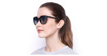 LUNETTES DE SOLEIL femme PENNY violet - Vue de face