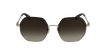 LUNETTES DE SOLEIL femme LO140SL doré - Vue de face
