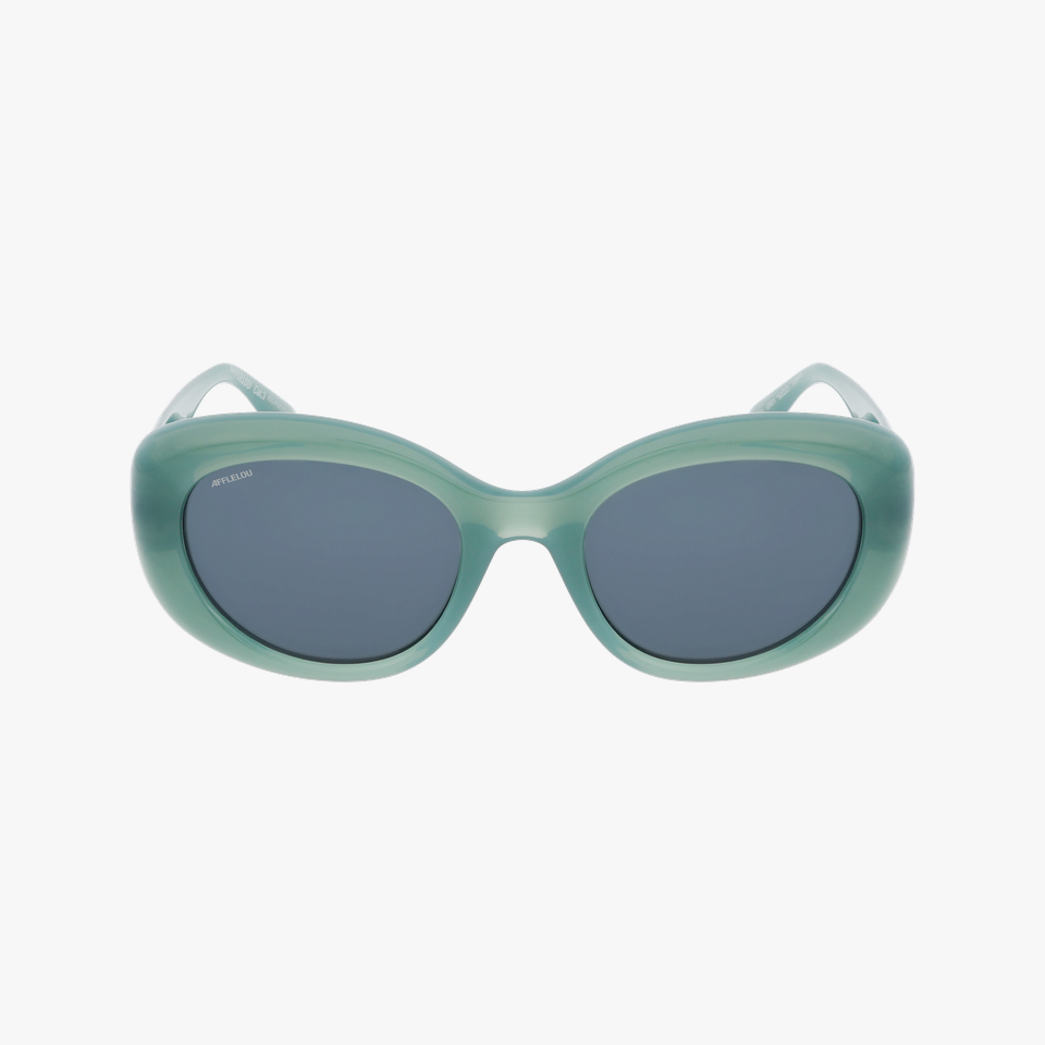 Lunettes de soleil femme GRAZIA vert - Vue de face