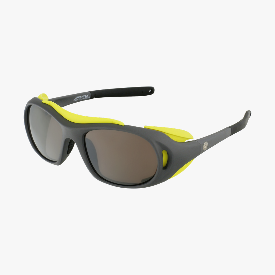 Lunettes de soleil Landmark gris - Vue de 3/4