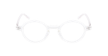 Lunettes de vue homme CECIL blanc - Vue de face