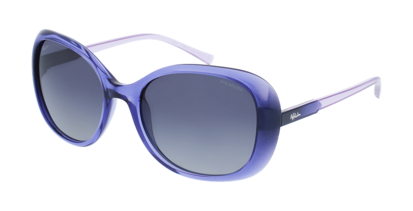 LUNETTES DE SOLEIL femme FLORES POLARIZED violet - Vue de face