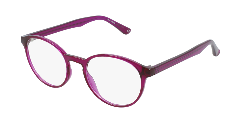 LUNETTES DE VUE femme RZERO3 violet - vue de 3/4