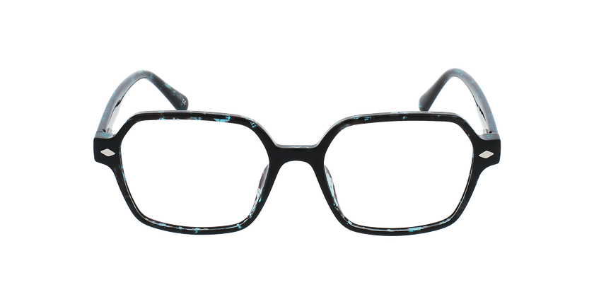 Lunettes de vue femme MAGIC LORY bleu/écaille bleu - Vue de face