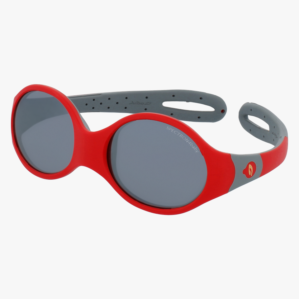Lunettes de soleil enfant LOOP L rouge - Vue de 3/4