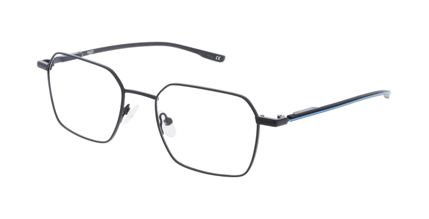 Lunettes de vue homme MAGIC240 noir/bleu - Vue de face