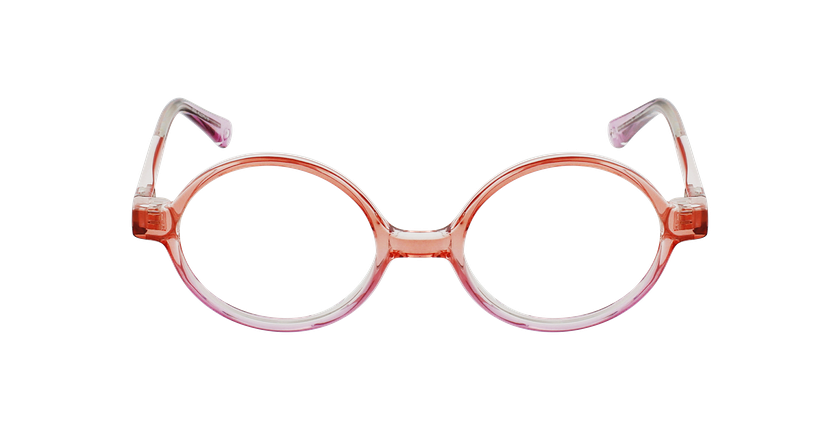 LUNETTES DE VUE enfant RZERO19 rose - Vue de face