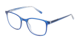 Lunettes de vue homme RZERO45 bleu - Vue de face