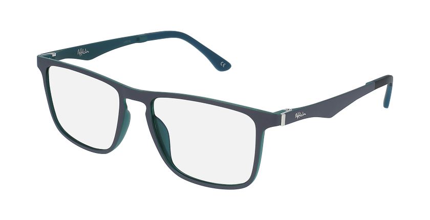 LUNETTES DE VUE homme MAGIC 38 bleu/vert - vue de 3/4