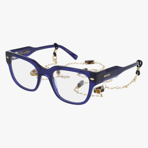 Lunettes de vue femme CARACTÈRES AUDACIEUSE bleu
