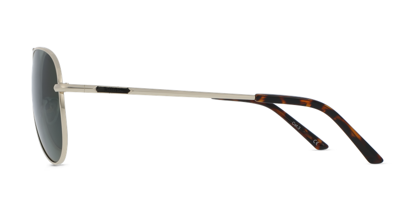 LUNETTES DE SOLEIL RUSSEL doré - Vue de face